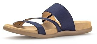 Gabor Damen Pantoletten, Frauen Slipper,Best Fitting,Slip-ons,Backless Slipper,Gartenschuhe,Sommerschuhe,sommerclogs,Nightblue,41 EU / 7.5 UK