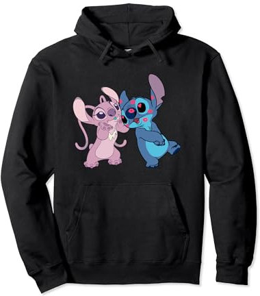 Lilo and Stitch Kisses Pullover Hoodie