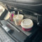 Cup Holder for center console with one slot for cans, holds 3 Drinks. Fiat Ducato,Relay & Peugeot Boxer. ***THIS MODEL ONLY FITS BLACK GLOVE BOX ***