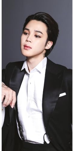 Generic Jimin Panorama-Poster 70 x 33 cm (Jimin 19) – K-pop, modern – Wandhalterung, mattes Finish, 1 Stück