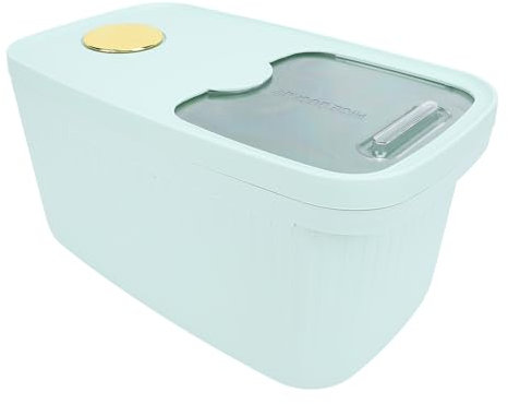 Strong Airtightness Rice Container 10kg Large Capacity Rice Storage Bin with Transparent Window for Kitchen Organization (Pssoppg8mvb52yxu-12)