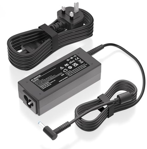 Laptop Charger 45W for HP Stream 14 inch Series HP Pavilion x360 Elitebook Folio, Pavilion Touchsmart Spectre 14-DK 14-DF14-DK0731MS 14-DK1025WM 14-DS0040NR 14-DK1022WM 14-DH2011NR Power Adapter