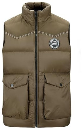 Herren Weste Outdoor Winterweste Steppweste Softshell Ärmellose Gilet Jacke Wärme Sport Weste Leicht Winterweste Outdoor Dicke Freizeitweste Mit Reißverschluss Übergangsjacke