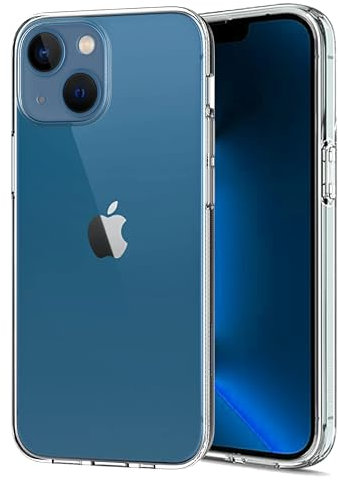 Case for iPhone 13 Mini Clear Phone cover, Premium Flexible Cover, Transparent Shockproof for iPhone 13 Mini Case With Drop Protection, Anti-Scratch, (5.4-Inch)