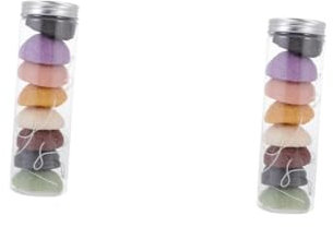 FOMIYES 2 Sätze Gesichtswasser Abschminken Makeup Remover Hautreinigung Face Peeling Scincare Ölreiniger Masken Werkzeug Gesichtsausschlag Natürliche Gesichtsschwämme 8 Stück * 2