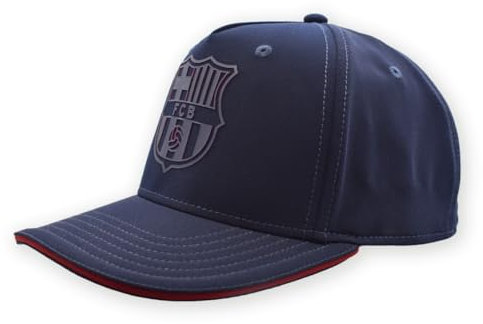 FCB FC Barcelona cap Neuter Navy Barça con Licenza - Taglia Regolabile per Adulti