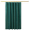 Cortina De Ducha Cortina de baño Impermeable, Cortina de Ducha con Ganchos, Cortinas divisorias for bañera, Cortinas de Ducha for baño para Bañeras(Green,W120XH180CM)