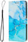 Ucikov Case for Apple iPhone 14 Plus, Marble Effect Shockproof Folio Book Sturdy Screen Protection Smooth Wallet Case Pouch for Apple iPhone 14 Plus, Model -2