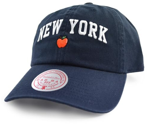 Mitchell & Ness Branded New York Dad Cap Navy