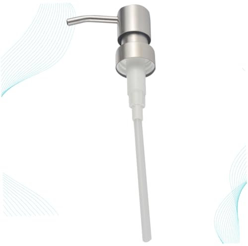 Warmhm Edelstahl Pumpenkopf Für Flaschen Flaschenpumpe Mit Zähnen Langlebiger Druckpumpenkopf Für Zuhause Und Hotelzimmer Idealer Flaschenverschluss