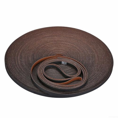 Allthingstore Hochpräziser 2GT Zahnriemen 5 m x 6 mm rutschfester Gummiriemen für 3D-Drucker CNC-Fräsmaschinen