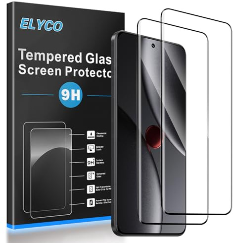 ELYCO Verre Trempé pour Xiaomi 15 Ultra, 2 Pièces 9H Dureté Protection Écran, Ultra HD, Sans Bulles, Anti-rayure, Film Protection D'écran