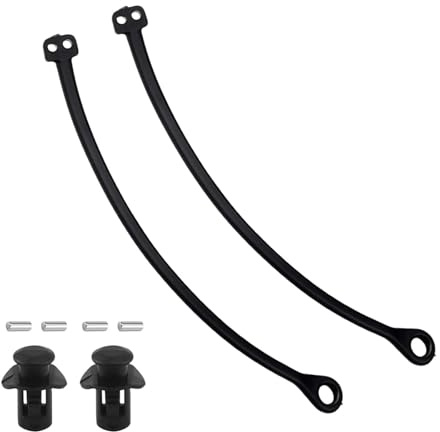 Ztolbriy Tankdeckel Halteband 2er Set - Universelles Ersatzkabel für Tankdeckel, Robustes Gummiband Kompatibel mit Verschiedene Modelle