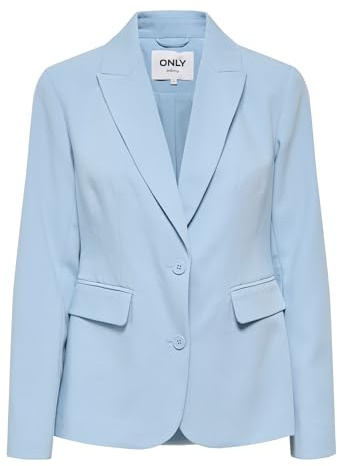 ONLY Female Blazer ONLSAFRON Blazer | Enger Schnitt fit, Lang, Traditional, Bei max. 30 grad im schongang waschen