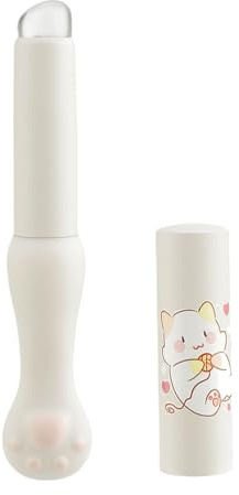 Pennello in silicone per labbra e correttore, applicatore morbido per balsamo lucido, multifunzione, con coperture, pennello per balsamo in silicone