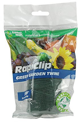 Luster Leaf 877 Rapiclip Heavy Duty 3-Ply Garden Twine, Green, 200-Feet Length