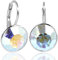 Damen-Ohrringe Silber 925 Marken Kristalle Aurore Boreale NOBEL SCHMUCK