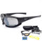 Taktischer Augenschutz, Schutzbrille 4LS, für Herren, Militär-Stil, X7 Polarisierte Sonnenbrille, kugelsicher, Airsoft-Brille, Motorradbrille, Fahrradbrille, POLARIZED MODEL