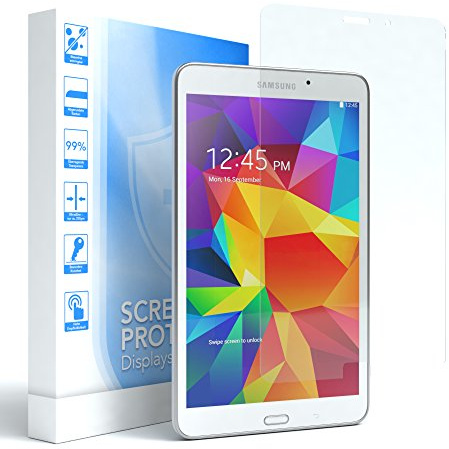 EAZY CASE - Displayschutzfolie kompatibel mit Samsung Galaxy Tab 4 7.0 Displayschutz Glas 7 Zoll Glasfolie 9H Härte 0,3mm dünne Tabletschutzfolie Tablet Schutzglas Folie Transparent Ultra Klar