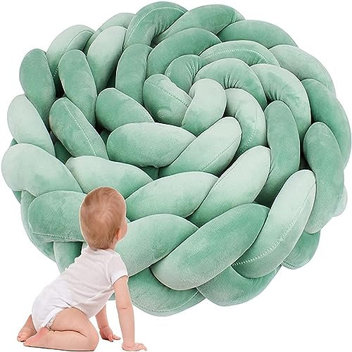 Bettschlange Geflochten, Bettschlange für Allergiker, Bettkissen Stillkissen Schlange Kantenschutz 100% Baumwolle, Handmade Seitenschläferkissen Kopfkissen Baumwolle Schlafkissen Kissen ( Color : K ,
