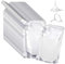 Raxove Bolsas para bebidas de jugo, bolsas de bebidas, bolsas desechables, bolsas reutilizables, 50 bolsas de agua de viaje, bolsas a prueba de fugas para esconderse, bolsas de bebidas para