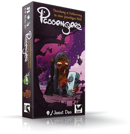 Corax Games 1029914 | Passengers - Dämonen an Bord! | Kartenspiel Deutsch