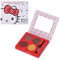 TAKE CARE - Hello Kitty, Palette 4 Fards à Paupières, Miroir, Pinceau, Marron, 9 x 7,1 x 1,5 cm