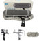 MICOLIVE-SE BLIMP System Microphone Wind Protection Cage + Windshield + Upgraded Shock Mount Suspension System for RODE Shotgun etc Microphones