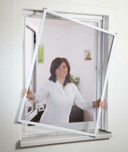 Fliegengitter Fensterbausatz Master 80x100cm anthrazit 100030207-VH