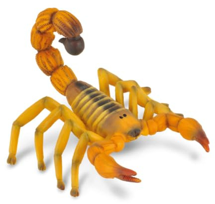 CollectA Yellow Fat-Tailed Scorpion, Insect Figure | Realistic Collectable Insect Figure for Imaginative Play, Gift for Kids Age 3+