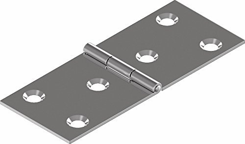 Scharnier Edelstahl A2 gestanzt 100 x 40 ARBO-INOX