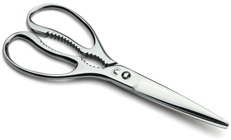 Yoshihiro Chaucer All Stainless Steel Japanese Kitchen Shears 7.5 Inch (190Mm)
