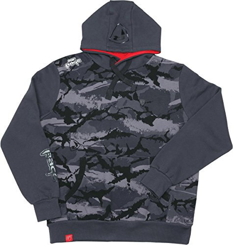 Fox Rage Camo Hoody - Angelpullover, Hoodie für Angler, Kapuzenpullover, Camouflage Pullover, Anglerpullover, Angelbekleidung, Größe:S