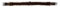 HKM Teddy Sattelgurt, Schwarz/Schwarz, 120 Größe