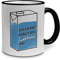 printplanet Tasse mit Spruch: Toleranz fängt bei Laktose an! - beidseitig Bedruckt - Kaffeebecher, Mug, Becher, Kaffeetasse - Farbe Schwarz