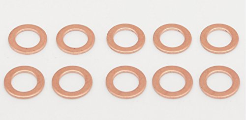 Autobahn88 Bague d'étanchéité en cuivre pour vis banjo - M10x1mm (Lot de 10)