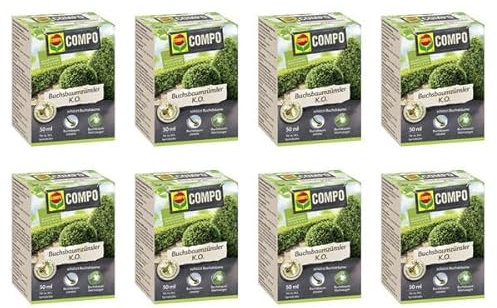 COMPO Buchsbaumzünsler K.O. 400 ml - Bekämpft den Buchsbaumzünsler sowie eine Vielzahl von saugenden Insekten