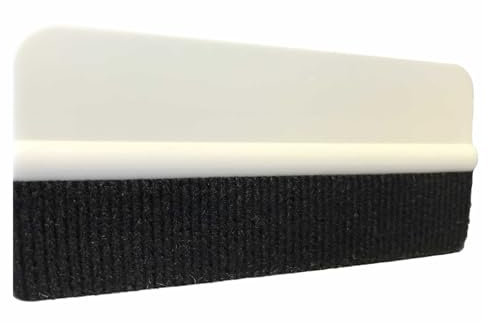 FoLIESEN - Rakel zum einfachen Anbringen von Folien aller Art, Rakel mit Filzkante