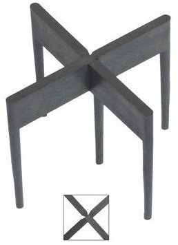 Fugenkreuz für Vario Stelzlager, 50 Stück, 2 versch. Maße (4 x 15 mm)