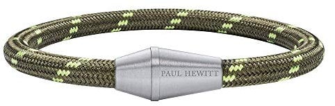 PAUL HEWITT Segeltau Armband Conic mit robustem Magnetverschluss in Bojenform aus gebürstetem Edelstahl in Silber