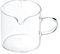 CHENMIAOMIAO Sauce Boat Gravy Bowl Glass Gravy Boat Transparent Cream Pitcher Sugar Bowl Classic Cream Jug with Handle Suitable for Afternoon Tea Party and Dessert Pie 3 Pieces pour ladle (Color : A)