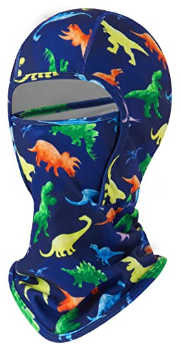Dinosaurs Kids Balaclava Windproof Ski Face Warmer Neck Warmer for Boys Girls