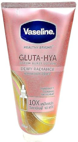 Vaseline Gluta - Hya Dewy Radiance Serum Burst Körperlotion, Größe 300ml, Packung mit 1 Stück