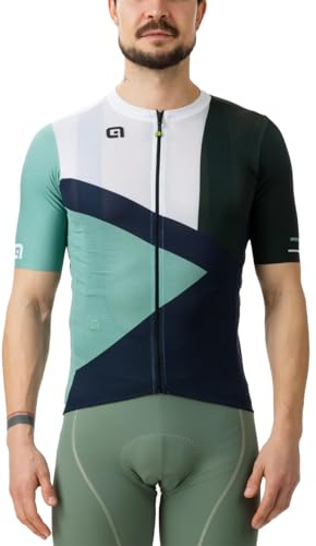 Alé Men's Pragma Next Short Sleeve Cycling Jersey, Pine Green, XL