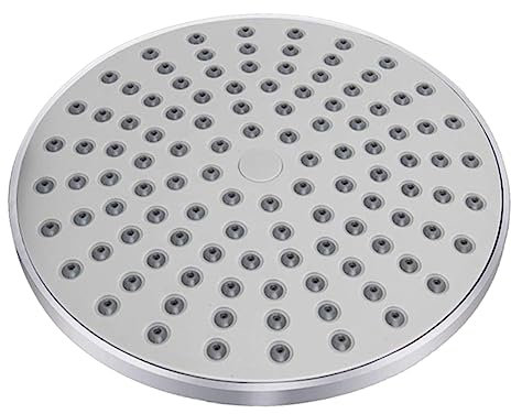 DOITOOL Duschkopf Rund 8 Zoll Energiesparend Hochdruckstark Langlebiges Material Filter für Badezimmer und Hotel Einfache Installation