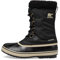 Sorel Herren 1964 Pac Nylon WP wasserdichte Schneestiefel, Black, Ancient Fossil, 44.5 EU