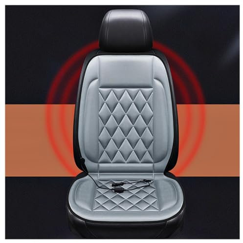 Beheizbare Sitzauflage Auto, Intelligenter Steuerstromschutz Auto Heizung Professionelle rutschfeste Geschenk,Meine Herren,A-2PCS