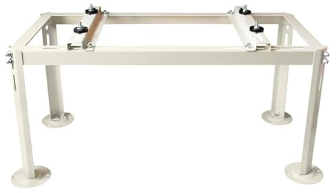 Yarssihha Mini-Bodenständer für 9000–36000 BTU Ductless Klimaanlagen, Wärmepumpen, strapazierfähiger, verstellbarer Mini-Split-Ständer, Kondensatorständer, maximale Tragkraft: 199,6 kg