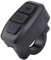 Controlador Bluetooth para Moto Bicicleta, Control Remoto de Teléfono Celular Impermeable IPX6 para iOS, Android, Recargable, Alcance de 15 M (Black)