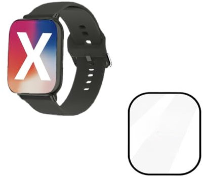 XINDADA 2024 New DT Watch X(10) Smart Watch 4GB ROM AMOLED Local Music Album TWS NFC ChatGPT Compass Men Women Smartwatch For Android iOS (Black)
